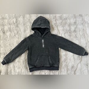 Rad Rev kids sweatshirt hoodie acid wash size 4